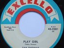 TAB THOMAS: Play Girl SOUL R&B Dancer EXCELLO 45 VG+ HEAR IT