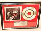 The Who, You Better You Bet, mit Cover, Platin Record Schallplatte Award goldene