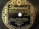 Jazz 78rpm - Seger Ellis on Brunswick 6050 with nice band in N- condition 78 RPM