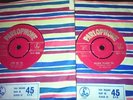THE BEATLES Love Me Do Please Please Me UK Orig RED PARLOPHONE 45 R- 4949 4983