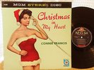CONNIE FRANCIS - 1961 JAPAN THIN SLEEVE LP - CHRISTMAS IN MY HEART  YS-5025