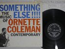 ORNETTE COLEMAN SOMETHING ELSE THE MUSIC OF CONTEMPORARY GXC-3181 Japan LP