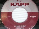 the FIREBALLS I don't know / Fireball ORIG.1958 KAPP K-248X Rockabilly 45 CC148