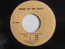MARK OF THE DEVIL Radio Spots Promo 1 Sided 45 AIP Horror Cult HEAR