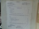 Rare Alice Cooper test press lp for Lace and Whiskey mint with label sheet