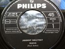 Johnny Hallyday Diana /Maybellene 7/45 Spain MONO PHILIPS very rare 1962