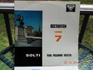 BEETHOVEN: SYMPHONY NO. 7 – GEORG SOLTI. Decca SXL 2121 – 3K/2K –ED1