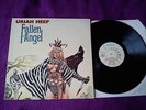 URIAH HEEP   fallen angel 1978 -FIRST UK PRESS -BRONZE LAB - (A-1U;B-1U)-  EX++