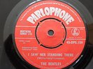 BEATLES I SAW HER STANDING THERE/HOLD ME TIGHT INDIA 1ST  RED LABEL 45-DPE 159