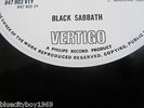 BLACK SABBATH SELF TITLED LP UK 1ST PHILIPS CREDIT VERTIGO STUNNING NEAR MINT
