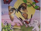 CHERYL DILCHER: Butterfly LP (die-cut gatefold cover, inner sleeve, custom labe