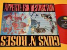 GUNS N' ROSES LP APPETITE FOR DESTRUCTION ORIG GERMANY 1987 VINILE ROSSO EX+ 