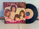 QUEEN *SOMEBODY TO LOVE* 7'' UNIQUE SLEEVE PORTUGUESE EXC