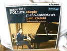 HMV ASD 370 White/gold/Maurizio Pollini-Kletzki-Chopin Piano Concerto N 1NM