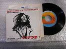 BOB MARLEY & WAILERS is this love JAPAN 7