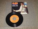 ELVIS PRESLEY  Moody Blue+she thinks I care    orange RCA-Victor   PB 10857  RAR