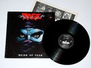 Rage 'Reign Of Fear' German 1986 Noise INTL LP Rare OOP EX/VG+ Running Wild