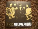 Kiss - The Ritz On Fire ... DLP on black vinyl ... live & mega-rare ... new