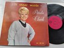 PETULA CLARK In Other Words LP Pye NPL 18070 UK 1962 Original