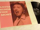 Anita O'Day - Anita Sings the Most - VERVE # MGV-8259 - Early Jazz Vocal album