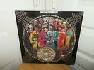 THE BEATLES SGT PEPPERS LONELY HEARTS CLUB BAND PSYCH PICTURE DISC LP EX+ TO NM