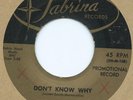 R&B / DOO WOP ROCKER 45  - THE MARATHONS 