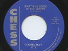 Hear - Rare Beatnik Hipster 45 - Gloria May - What-Cha Doing In The Woods- Chess