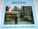 MARCO DI MARCO Quartet in New York ORIG Lp BOSSA/SOUL MODERN JAZZ Hear