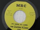 THE LEAPING FLAMES IT'S BEEN SO LONG/IT HURTS ME TO WORK  Rare Doo-Wop Soul (NM)