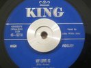 Soul/R&B/Popcorn 45 Little Willie John My Love-Is/Loving Care KING ORIG EX