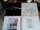 4x Pink Floyd LPs Dark Side of the Moon The Wall Relics Wish You Were Here