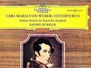 DGG RED TULIP ED1 - CARL MARIA VON WEBER - OUVERTUREN - KUBELIK - NM+/MINT