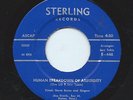 NORM BURNS 45RPM '68 STERLING HUMAN BREAKDOWN OF ABSURDITY OFF-BEAT GARAGE ROCK