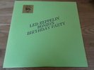 Led Zeppelin 2x LP Bonzo's Birthday Party Red & Green vinyl Original TMOQ comes