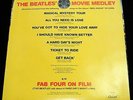 BEATLES 1982 US Capitol 45 - Movie Medley - PROMO 'FAB FOUR ON FILM' SIDE B - NM