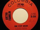 ARETHA FRANKLIN   One Step Ahead / I Can't Wait   COLUMBIA northern soul 45 Hear