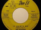 CITATIONS   Kiss In The Night / It Hurts Me   DON-EL doo-wop soul 45 *Listen*