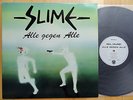 SLIME - Alle gegen Alle LP hyper rare WHITE LABELS on AGR Berlin KBD Razzia Punk