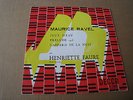 HENRIETTE FAURE RAVEL PIANO RECITAL DECCA FS 123639 FRANCE 10 inch  LP