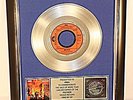 ABBA, One Of Us, Single Platin Record, platin Schallplatte, Award, gold