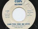 HEAR- Rare Funk / Soul 45- Harrison & Majestic Kind - Can You Fine Me Love- Coin