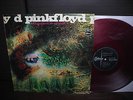 Pink Floyd A Saucerful of Secrets Japan Orig. LP DIF INSERT RED WAX NM