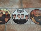 THE BEATLES PICTURE DISC SINGLES FROM ME TO YOU, PLEASE PLEASE ME, LOVE ME DO