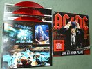 ACDC LIVE AT RIVER PLATE 3 LP SET IN RED VINYL MINT ANGUS YOUNG BRIAN JOHNSON