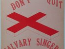 CALVARY SINGERS: Don't Quit PHILLY gospel FUNK soul lp  VIRTUE obscure LP