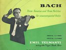 Decca LXT2951-53 - Bach - The Unaccompanied Violin Sonatas - Emil TELMANYI