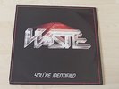 WASTE You're Identified LP private unknown German Heavy Metal Courage Asmodina