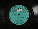 JUDY GARLAND Over the Rainbow DECCA 25493 Femme JAZZ Vocal WIZARD OF OZ promo 78