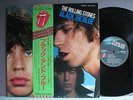 ROLLING STONES,BLACK and BLUE, JAPAN 1976 LP w/ INSERTS, SLEEVE & OBI.NEAR MINT