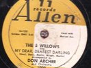 78-DOO-WOP-5 WILLOWS-ROCK LITTLE FRANCIS/MY DEAR DEAREST DARLING on ALLEN-RARE